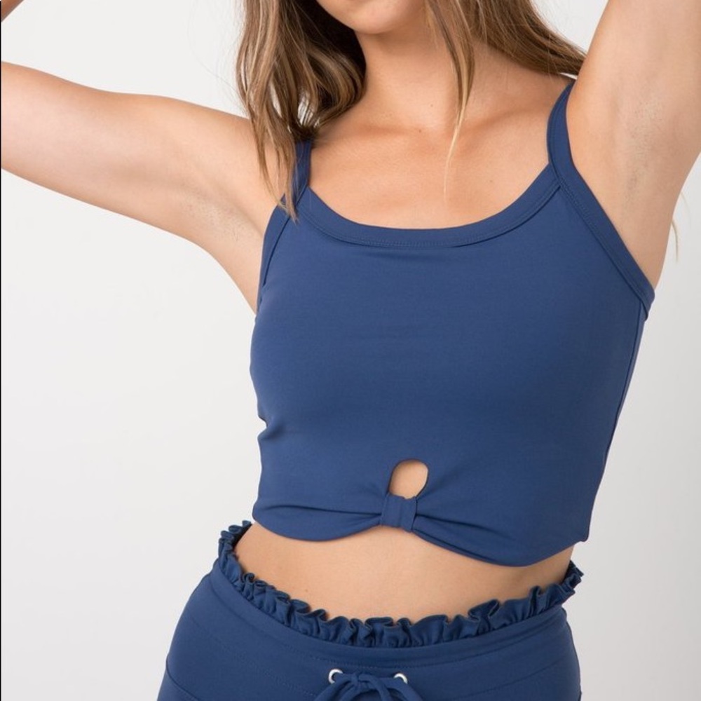 Year of Ours Kendall Knot Tank Sports Bra
